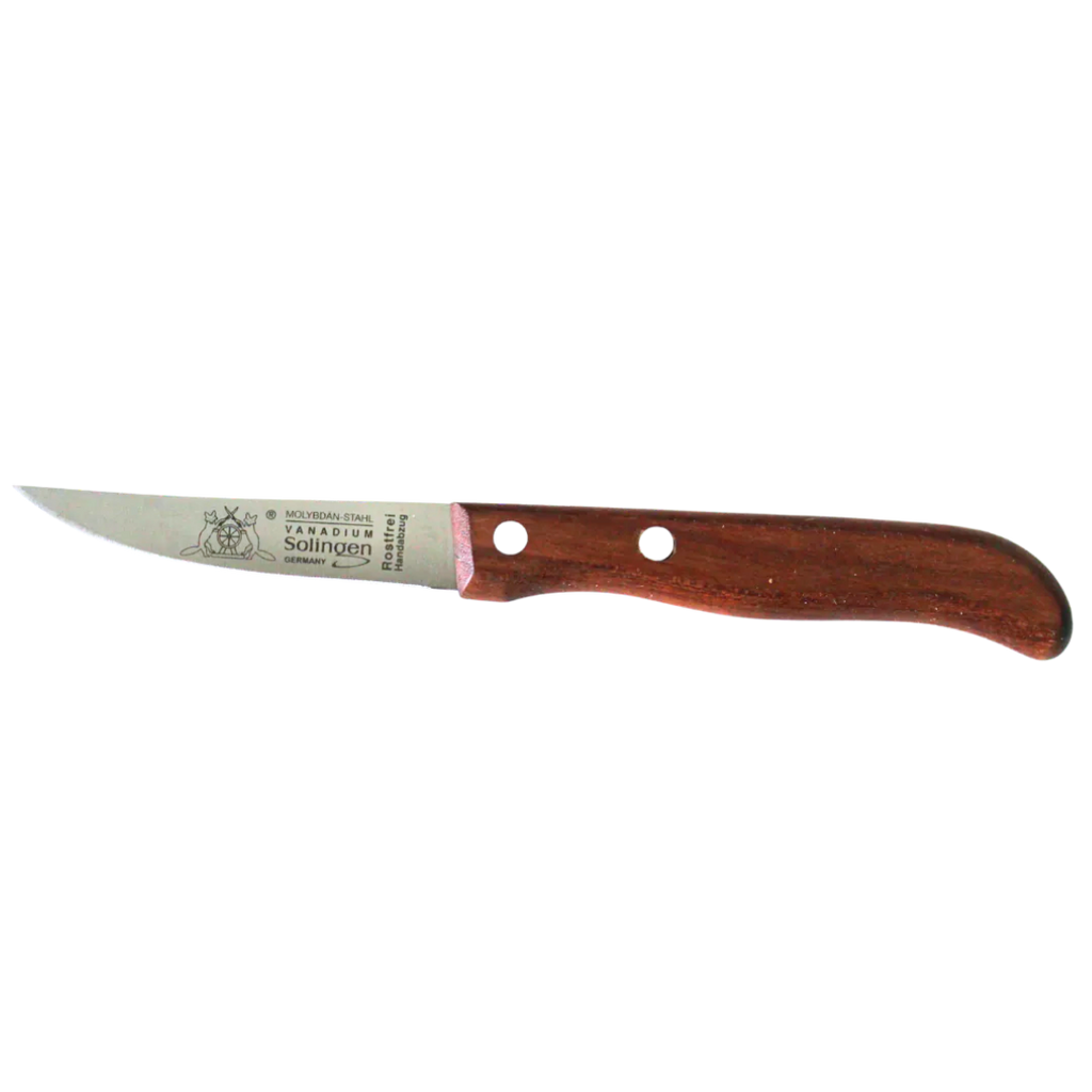 Cuchillo para cebolla Fuchs de 3" con mango de madera de cerezo