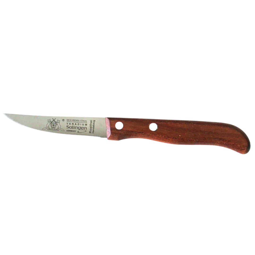 Cuchillo para cebolla Fuchs de 3" con mango de madera de cerezo