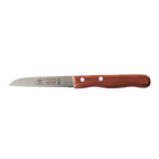 Fuchs Tomatenmesser 7,5 cm Wellenschliff Molybdänstahl Kirschholzgriff Solingen