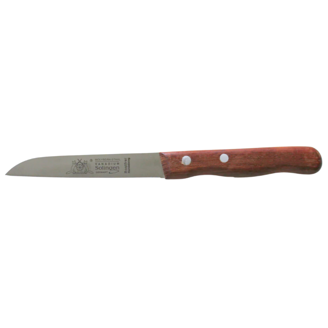 CUCHILLO DE COCINA “FOX”, mango de madera de cerezo de 4”