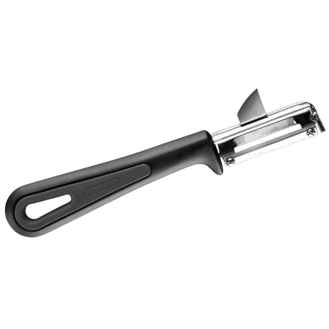 Famos Sparschäler Rechtshänder schwarz Kunststoffgriff