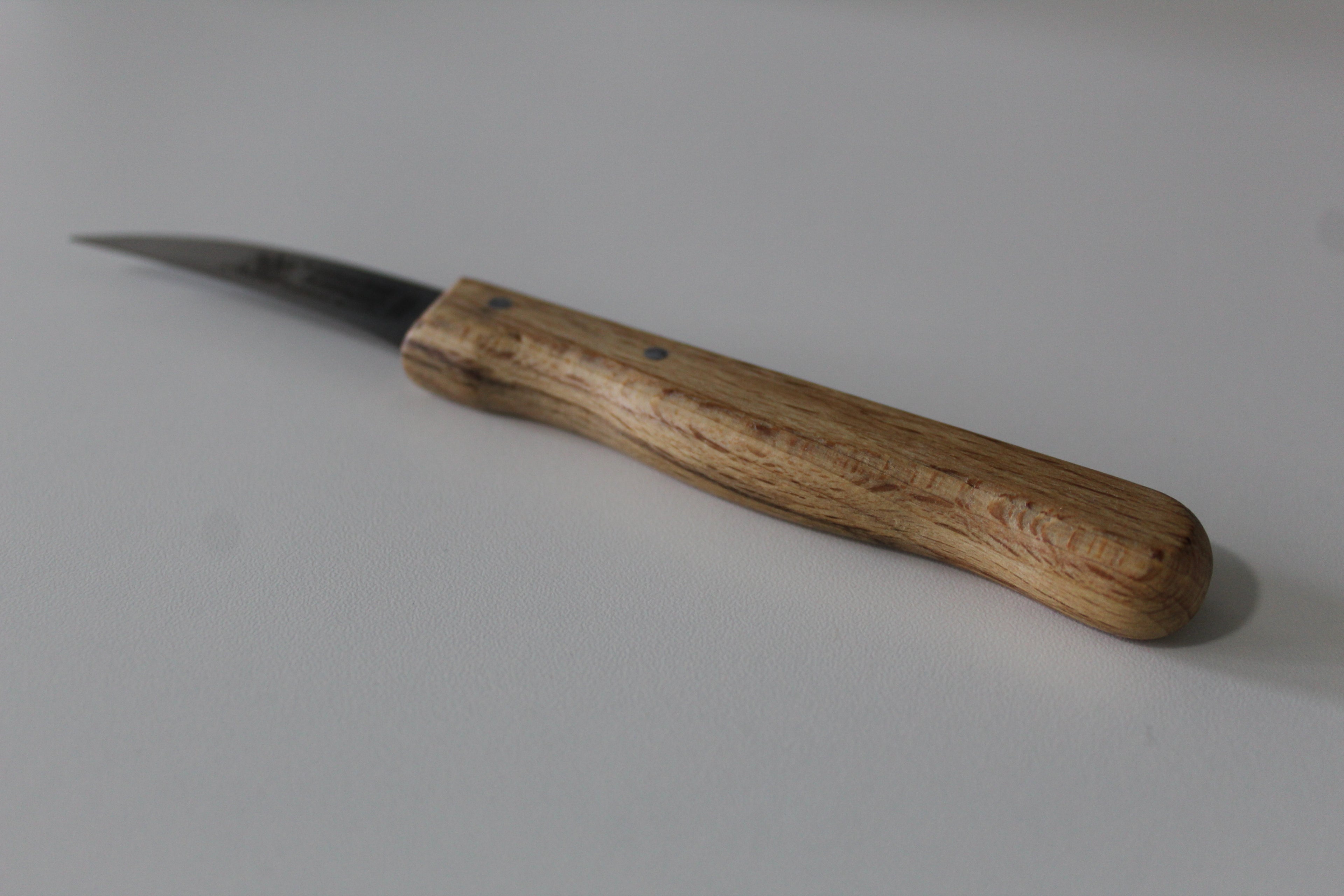 SCHÄLMESSER „FUCHS“ 2,5" Buchenholzgriff