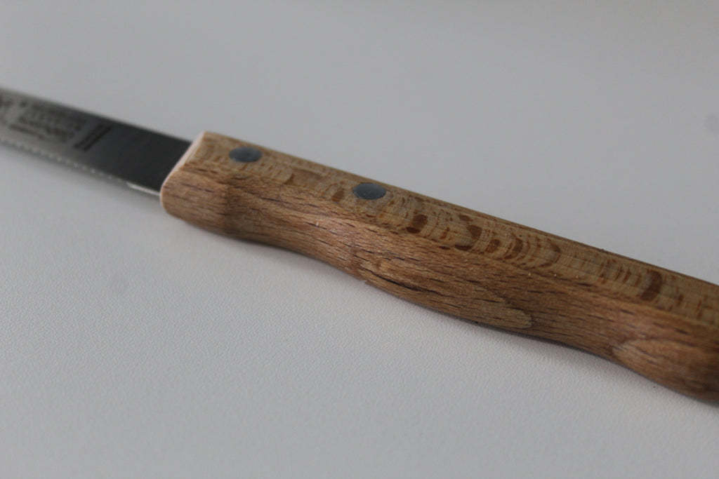 CUCHILLO PARA TOMATES "FOX" 3,5" Mango de madera de haya