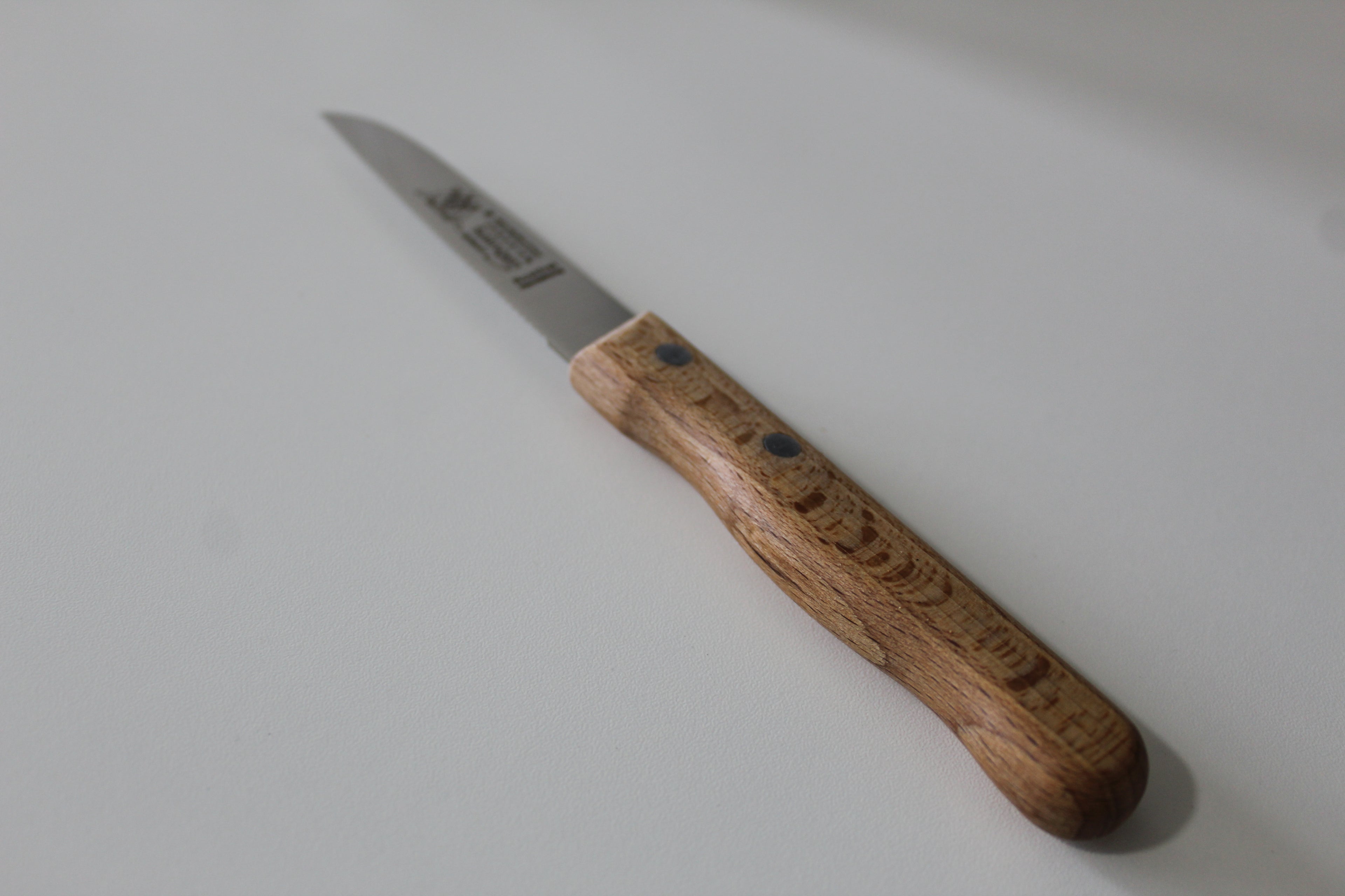 CUCHILLO PARA TOMATES "FOX" 3,5" Mango de madera de haya