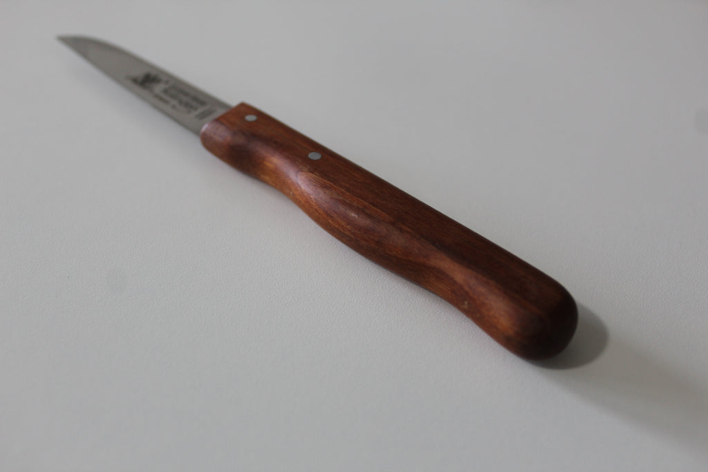 Küchenmesser "Fuchs" 3,25" Kirschholzgriff rostend