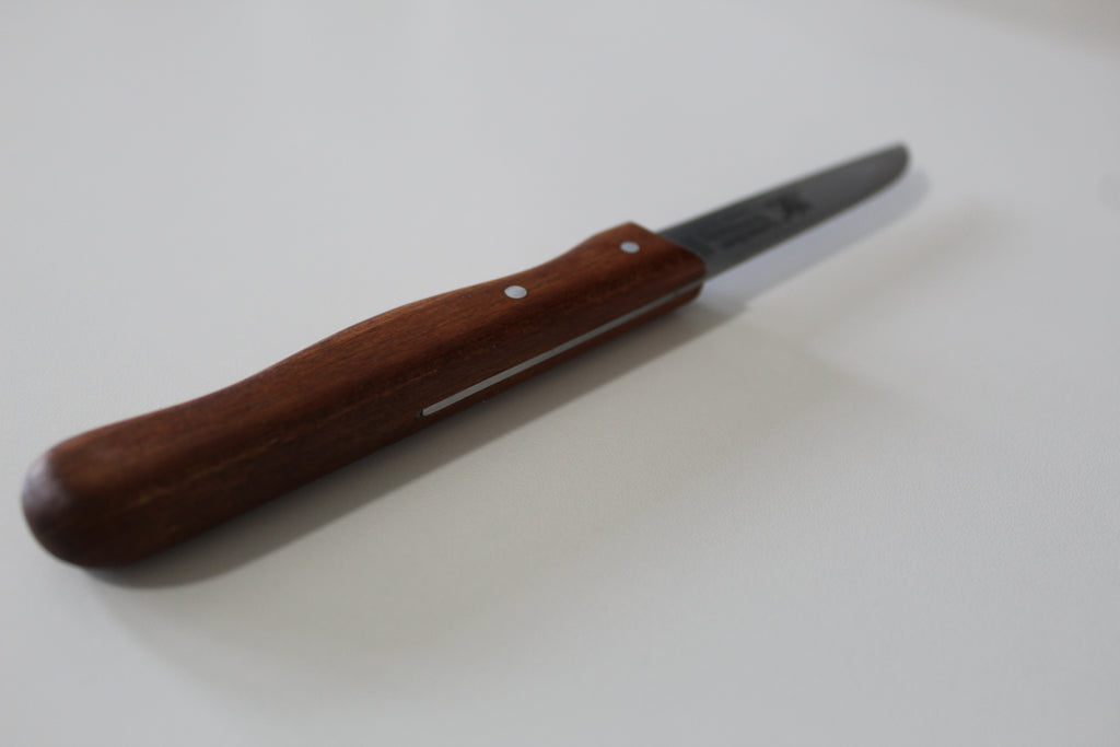 Küchenmesser "Fuchs" 3,25" Kirschholzgriff rostend