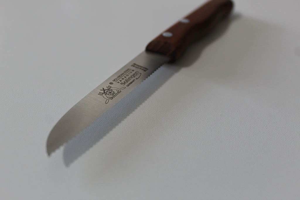 Tomatenmesser "Fuchs" 3,5" Kirschholzgriff
