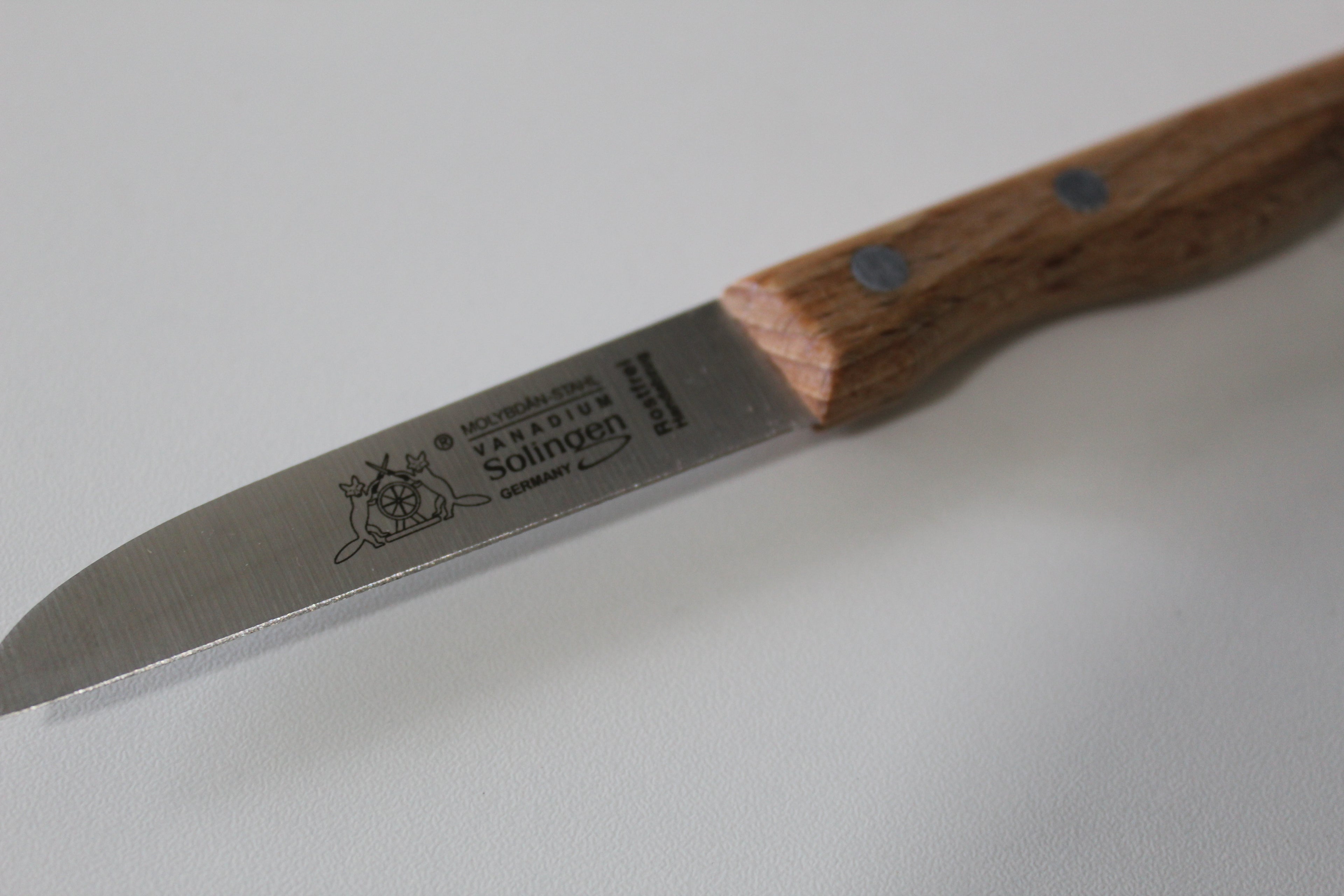 Küchenmesser "Fuchs" 3,25" Bucheholzgriff