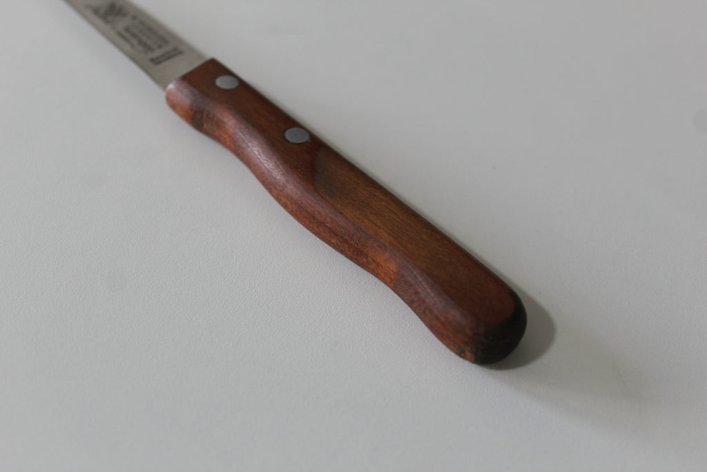 Kitchen knife "Fox" 3.25" Cherry wood handle