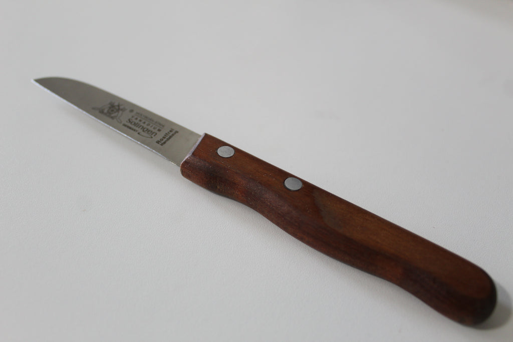 Kitchen knife "Fox" 3.25" Cherry wood handle