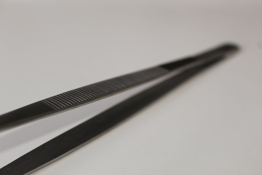 Pinzette groß 30 cm - Futterpinzette, Edelstahl