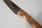 Santokumesser 20 cm, Olivenholzgriff, Edelstahlklinge