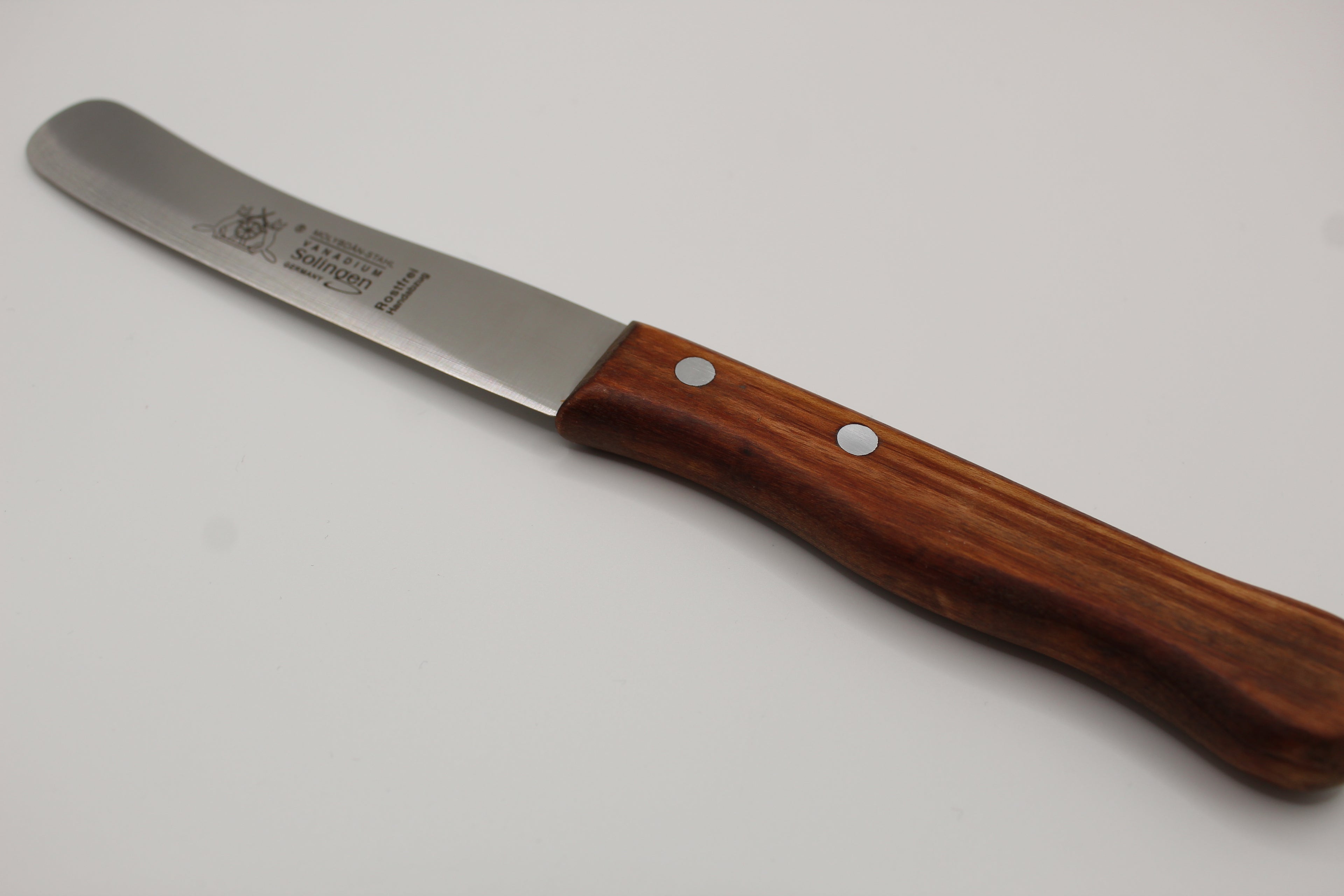 Buckelsmesser "Fuchs" 4,5" Kirschholzgriff rostfrei, made in Solingen