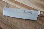 Nakirimesser "Fuchs" 18 cm, Olivenholzgriff, rostfr. Molybdänklinge