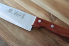 Santokumesser 20 cm, Kirschholzgriff, Edelstahlklinge