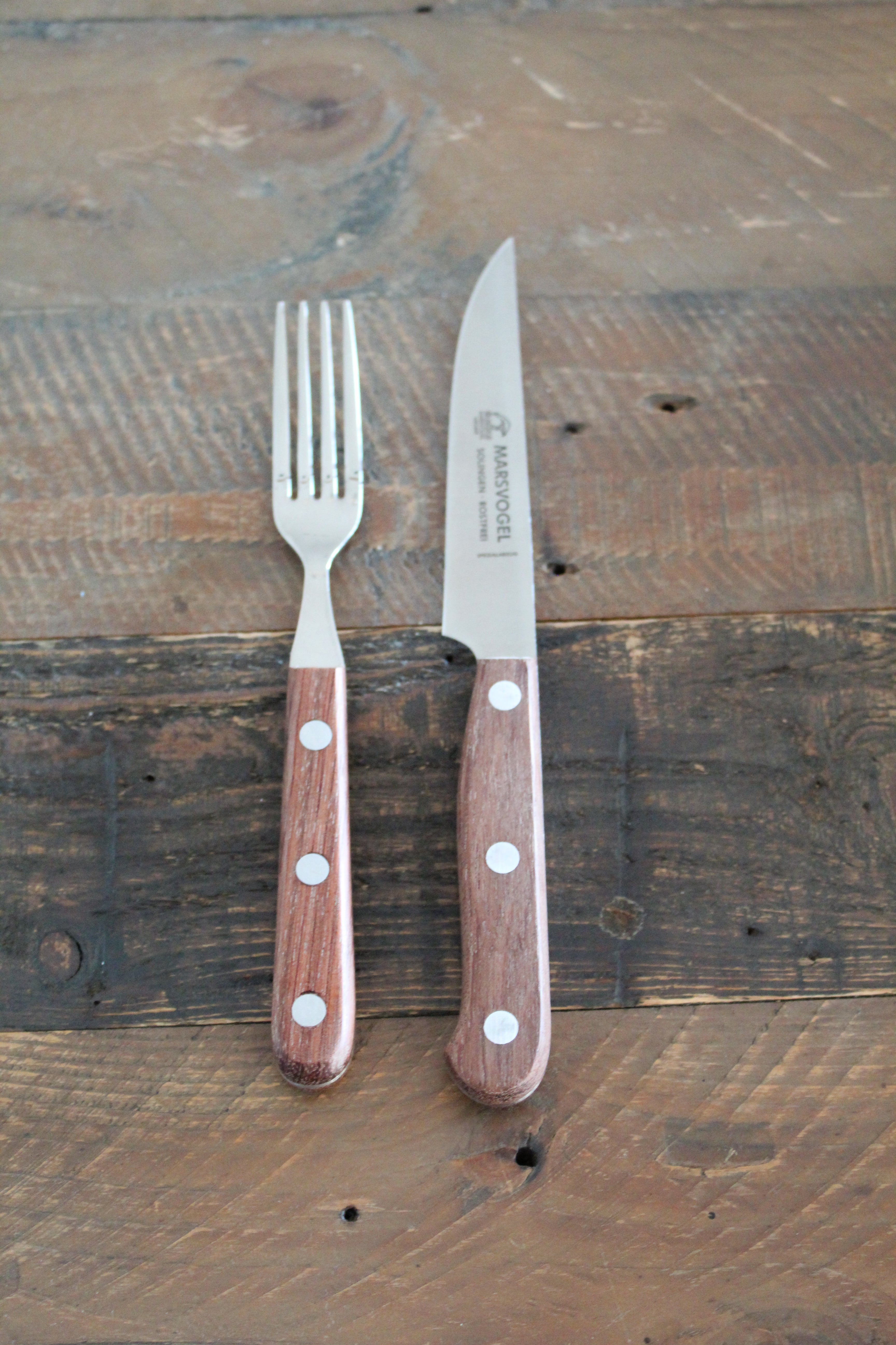 Steakbesteck Maßvogel 2 teiliges Set, Made in Solingen