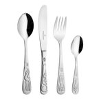 Kinderbesteck "Tiere" Picard & Wielpütz - 4/teilig