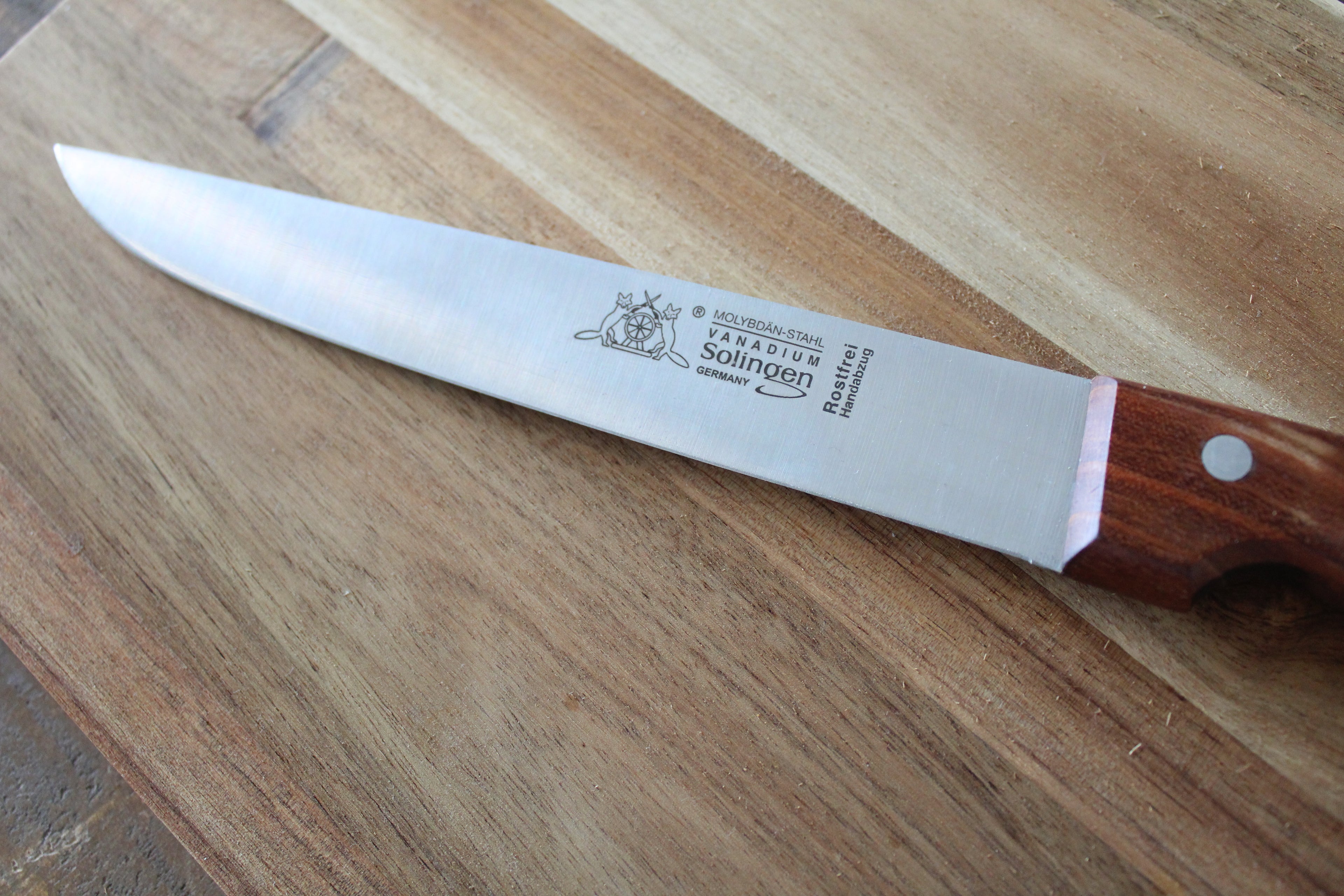 Klinge Fleischermesser Solingen Firma Max Melchior