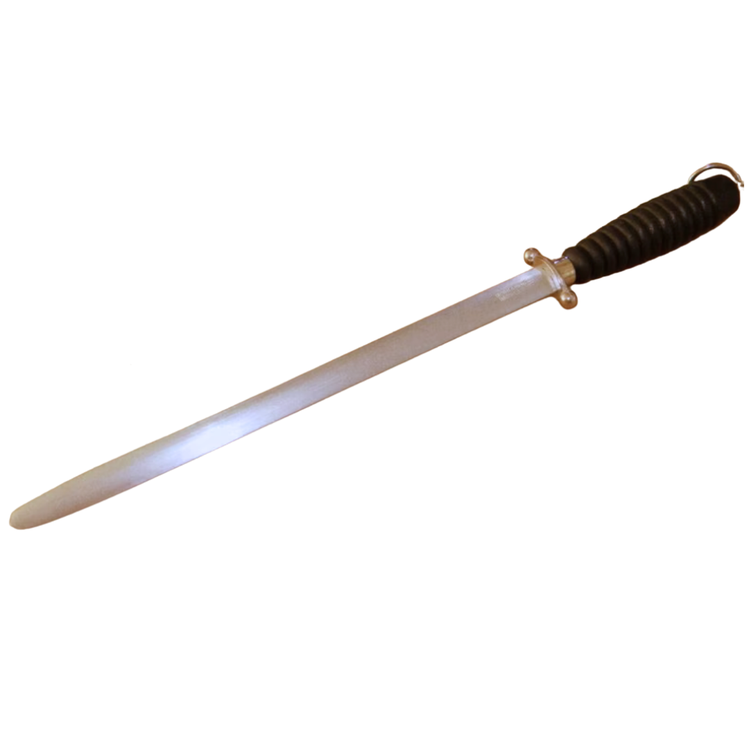 Wetzstahl oval Chrom-Vanadium magnetisch 12" cm, Solingen